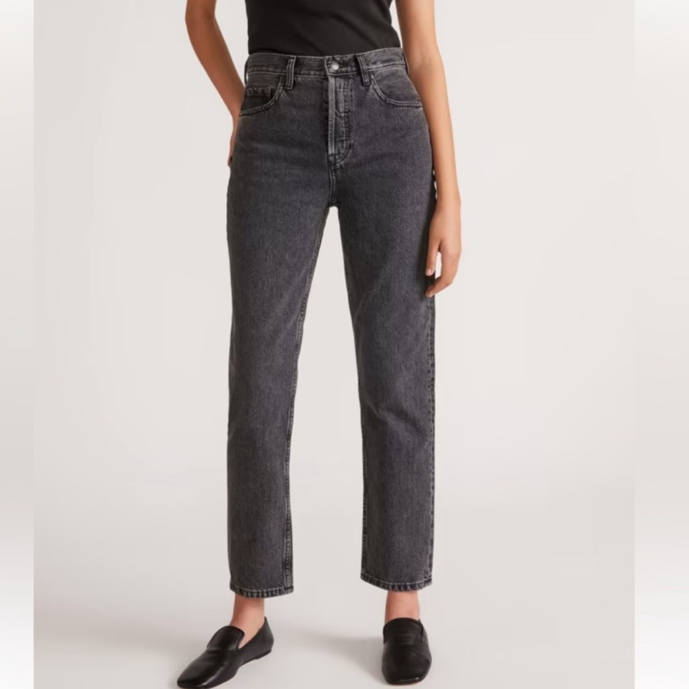 Everlane The Cheeky Jean Washed Black Size 27